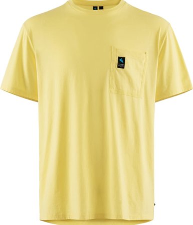 Klättermusen Men's Runa Pocket SS Tee Men short-sleeved sweaters Yellow XL
