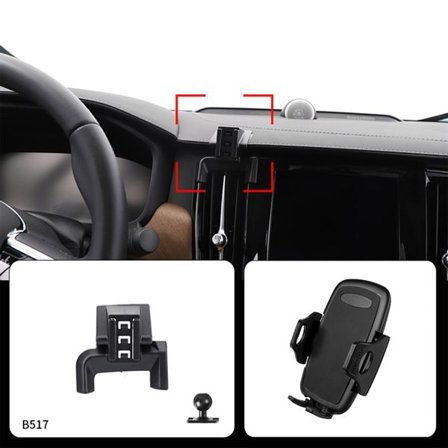 Mobilhållare Volvo S90 2016-2024 / V90