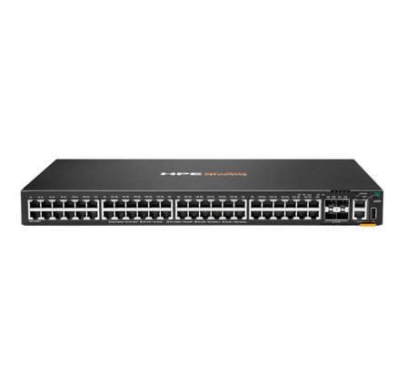 Hewlett Packard Enterprise HPE Aruba Networking CX 6200F 48G 4SFP Switch - switch - Max. Stacking Distance 10 km - 48 porter - Styrt - rackmonterbar