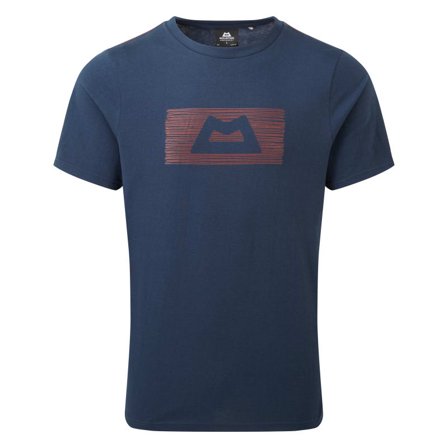 Mountain Equipment Men's King Line Tee Men short-sleeved sweaters Blue M