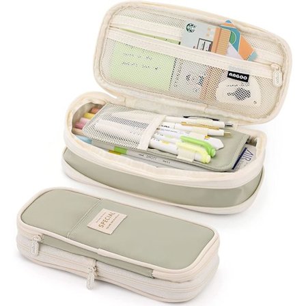 Easthill Stor Kapacitet Penalhus Stor Penal Taske Stationery Pen Taske Til Teen Piger - grøn