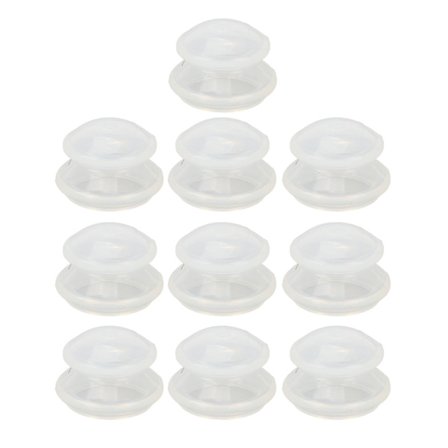 10 stk. Silikone Cupping Therapy Sæt Professionelle Ansigts- og Kropsmassagekopper Reducerer Cellulite