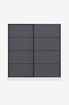 Hanah Home - Vaatekaappi Esme - Valkoinen - Vaatekaapit - - Homeroom