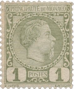 Monaco 1885 - YT 1 - Postfrisk