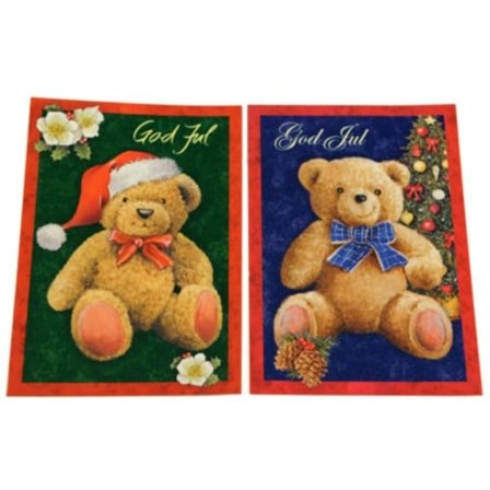 Julekort Bamse - Bromma Kortforlag