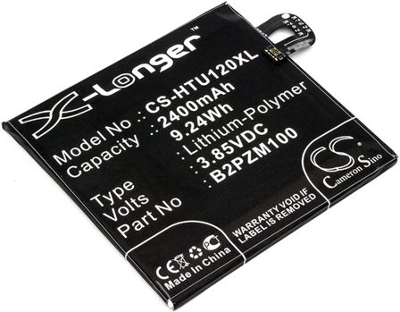 Batteri til SmartPhone, mobil til HTC U Play, U Play TD-LTE, U Play TD-LTE Dual SIM osv.