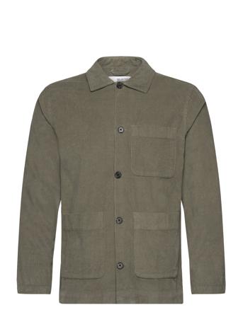 Slhloosetony-Cord Overshirt Noos Overshirts Kakigrønn Selected Homme*Betinget Tilbud