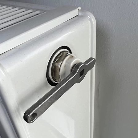 Høj kvalitet rustfrit stål luftningsnøgle til radiatorventilationshåndtag