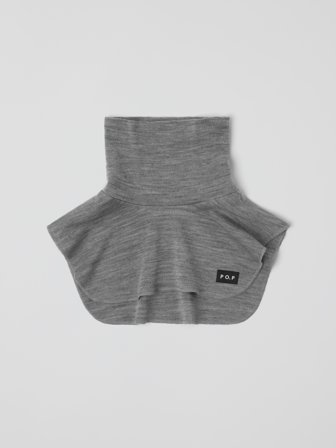 Rollkrageneinsatz merinowolle - 44|46 - kinderbekleidung - grey - Polarn O. Pyret
