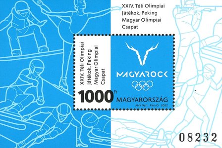 Ungarn - Vinter-OL - Postfrisk miniark