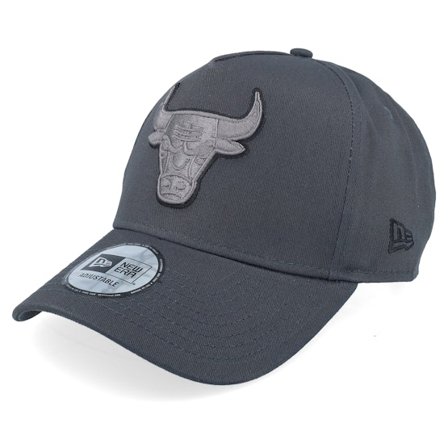 New Era - NBA Grey adjustable Czapka Z Daszkiem - Chicago Bulls Tonal Outline Dark Grey A-frame Adjustable @ Hatstore
