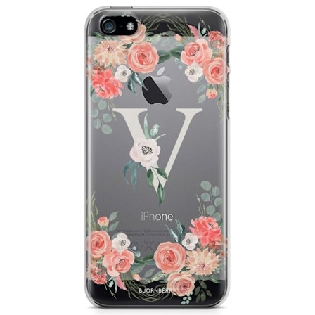 Bjornberry iPhone 5/5S/SE TPU Skal - Monogram V