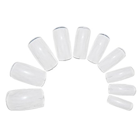 500st Lösnaglar ~ clear ~ Hela naglar ~ False Nails