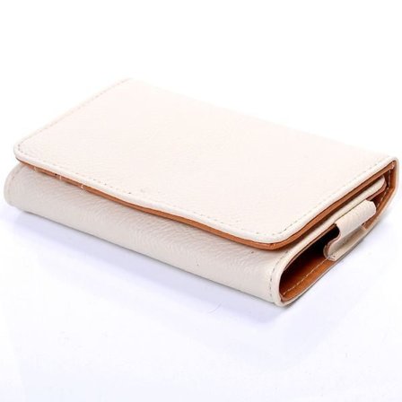 Amecs Puhelinlompakko Korttipaikoilla (Valkoinen)