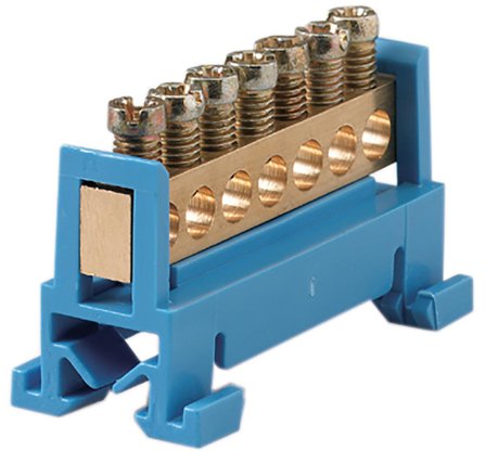 Garo NP7 Tilkoblingssplint 7 tilkoblinger, DIN-montering, Elfordeling & strømforsyning