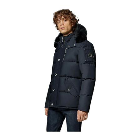 Moose Knuckles, 3Q Jacket Niebieski, Mężczyzna, Rozmiar: L