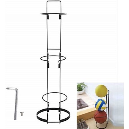 Boldholder, Sportsboldholder til fodboldbold Butler Holdbar og komfortabel Basketballholder til pladsbesparelse