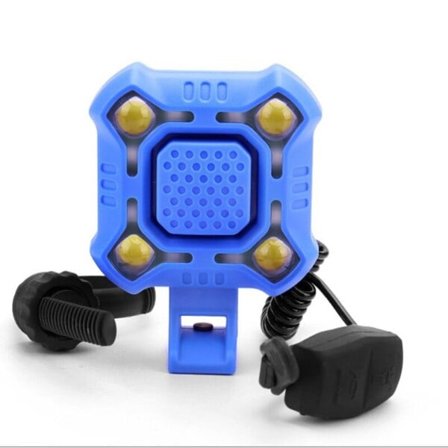 Elektrisk cykel klocka med horn vattentät USB laddning högt larm säkerhet