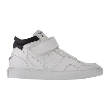 Zadig & Voltaire Zv1747 Mid Sneakers Hvid, Dame, Størrelse: 38 EU