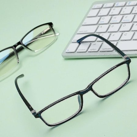 Anti Blue Light Glasögon - Black Fade