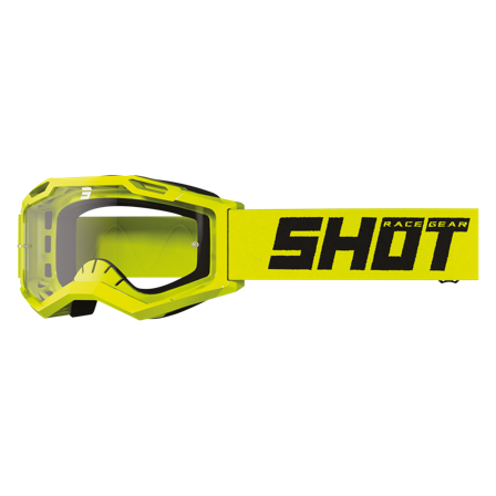 Ochelari Motocross Shot Rocket 2.0 Tineret galben neon