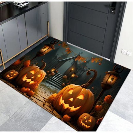 Halloween Dörrmatta Ingångspumpa Halksäker Matta