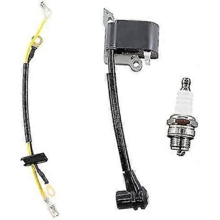 Sytytyspuola ja sytytystulppa Jonsered 2036 2040 Cs2036 Cs2040 Cs2234 S Cs2238 S Gz380 Husqvarna 235 240 236 235e 236e 240 36 41 136 136le 12