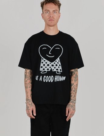 Isnurh Isnurh Heartman T-Shirt - Black - XS