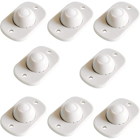 8 stk. Selvklæbende Drejelige Hjul, Universal 360° Rotation Transf