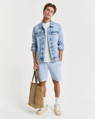 GANT - Shield joggeshorts til herre fresh blue