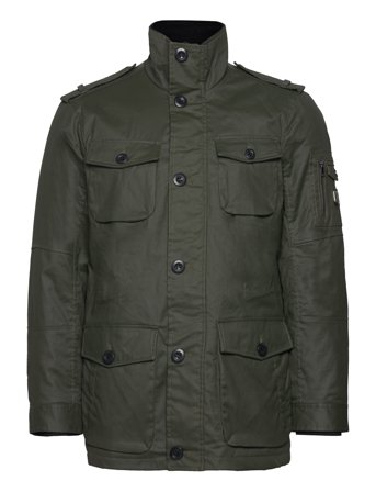 Jofama Arthur Canvas Field Jacket - Khaki green - 54