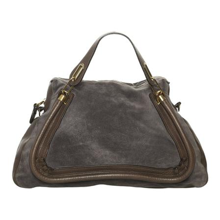 Chloé Pre-owned, Pre-owned Paraty Satchel Bruin, Dames, Maat:ONE Size