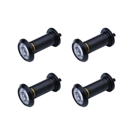 200° panoramisk optisk kikkhull for standarddør i sinklegering(