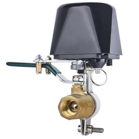 WiFi Smart Vannventil med Timer Vann Auto Avstengningsventil Kontroller Hjemmeautomasjon Vann Avstenging