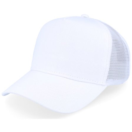 Beechfield - Weiss trucker Cap - Kids White/White Trucker @ Hatstore
