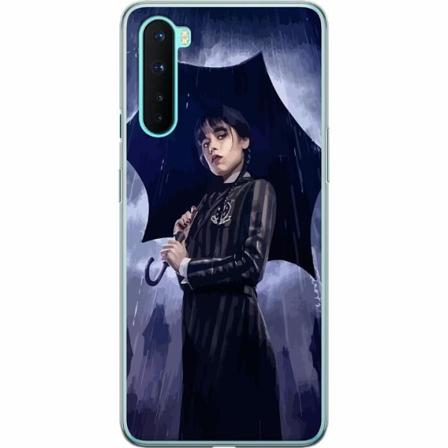 Oneplus Nord Genomskinligt Skal Wednesday Addams