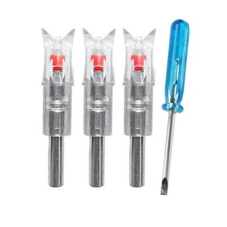 Punainen LED-valonokki kytkimellä 7,62 mm sisähalkaisija korttinauha syttyy automaattisesti