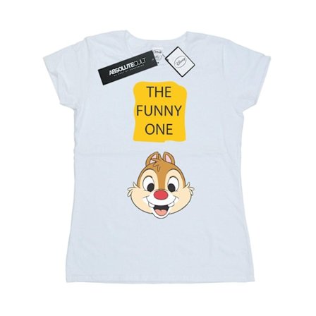 Disney Dam/Kvinnor Chip N Dale The Funny One Bomull T-shirt X