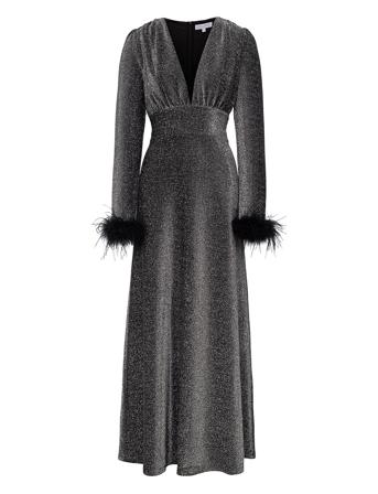Toula Maxi Dress Maxikjole Festkjole Silver Love Lolita