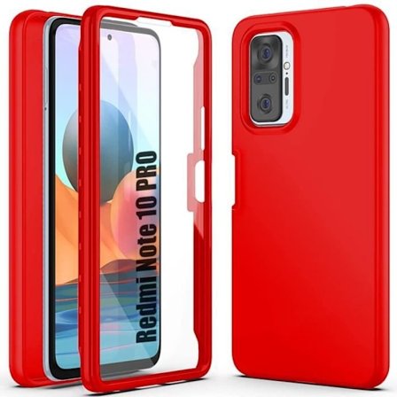 Skyddsfodral - E.F.CONNECTION - Redmi Note 10 Pro - Stötabsorberande - Silikon - 360 Grader