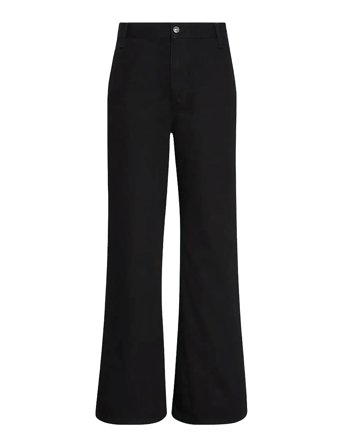 Tencel Ultra High Wide Leg Class Black Calvin Klein