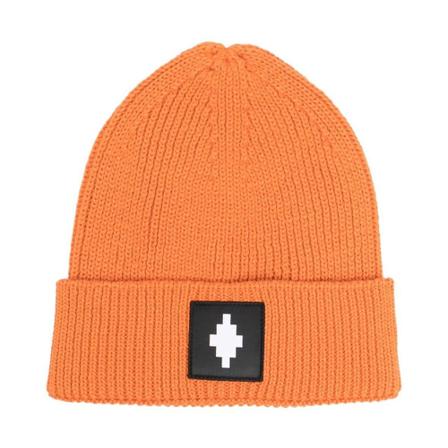 Marcelo Burlon Beanie Orange, Herre Accessories, Størrelse: ONE Size
