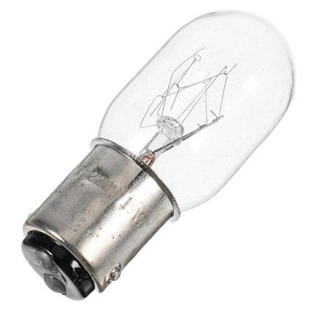 Glødelampe med høy lysstyrke for symaskin med trykk-inn-sokkel, ideell for husholdningsbruk, flerfarget, enkel installasjon, 1 sett