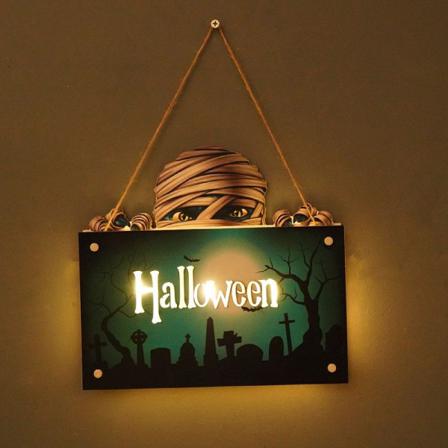 Halloween Pumpa Light För Party Heminredning Tillbehör