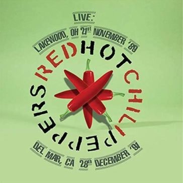 Lakewood oh 1989 & del mar ca 1991 Red Hot Chili Peppers