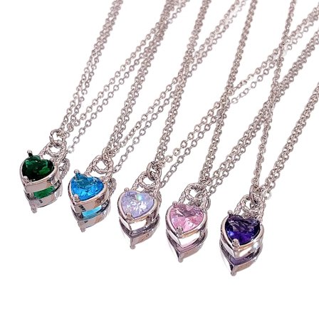 Best Friends -sydänriipuskaulakoru, 5 kpl