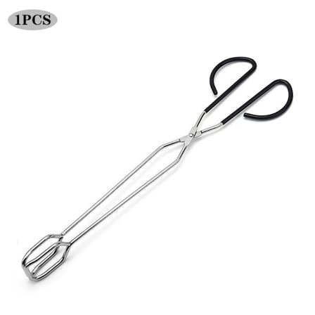 Ekstra lang saksetang 41 cm Rustfrit stål Grilltang Grilltang Madlavningsredskab Køkkenudstyr