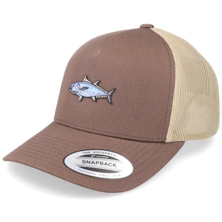 Skillfish - Brun trucker Caps - Blue Fin Tuna Fish Brown/Khaki Trucker @ Hatstore