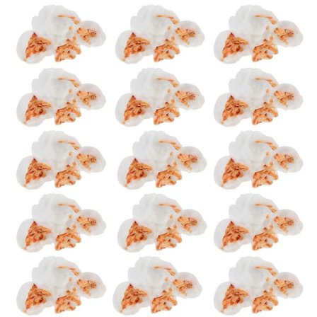 20 st Harts Popcorn Berlock DIY Telefonskal Dekor Ornament Smyckestillbehör