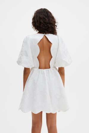 Malina - Elina mini dress - M - White